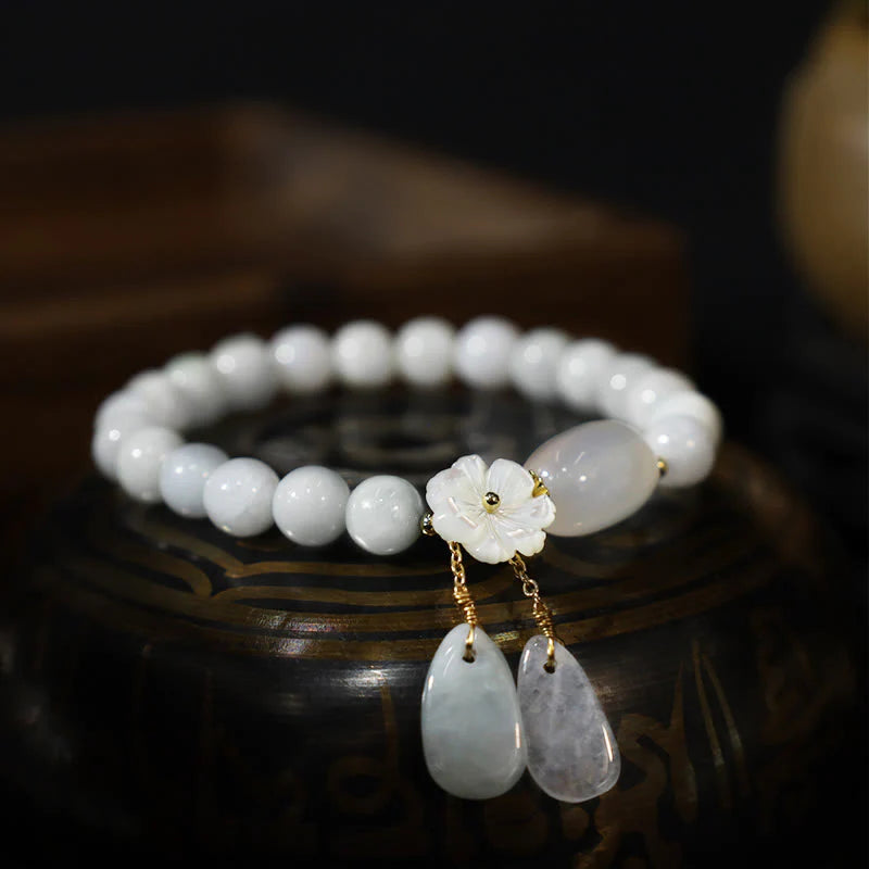 Celestial Jade' Faceted Bead Bracelet – Ashlen Designs