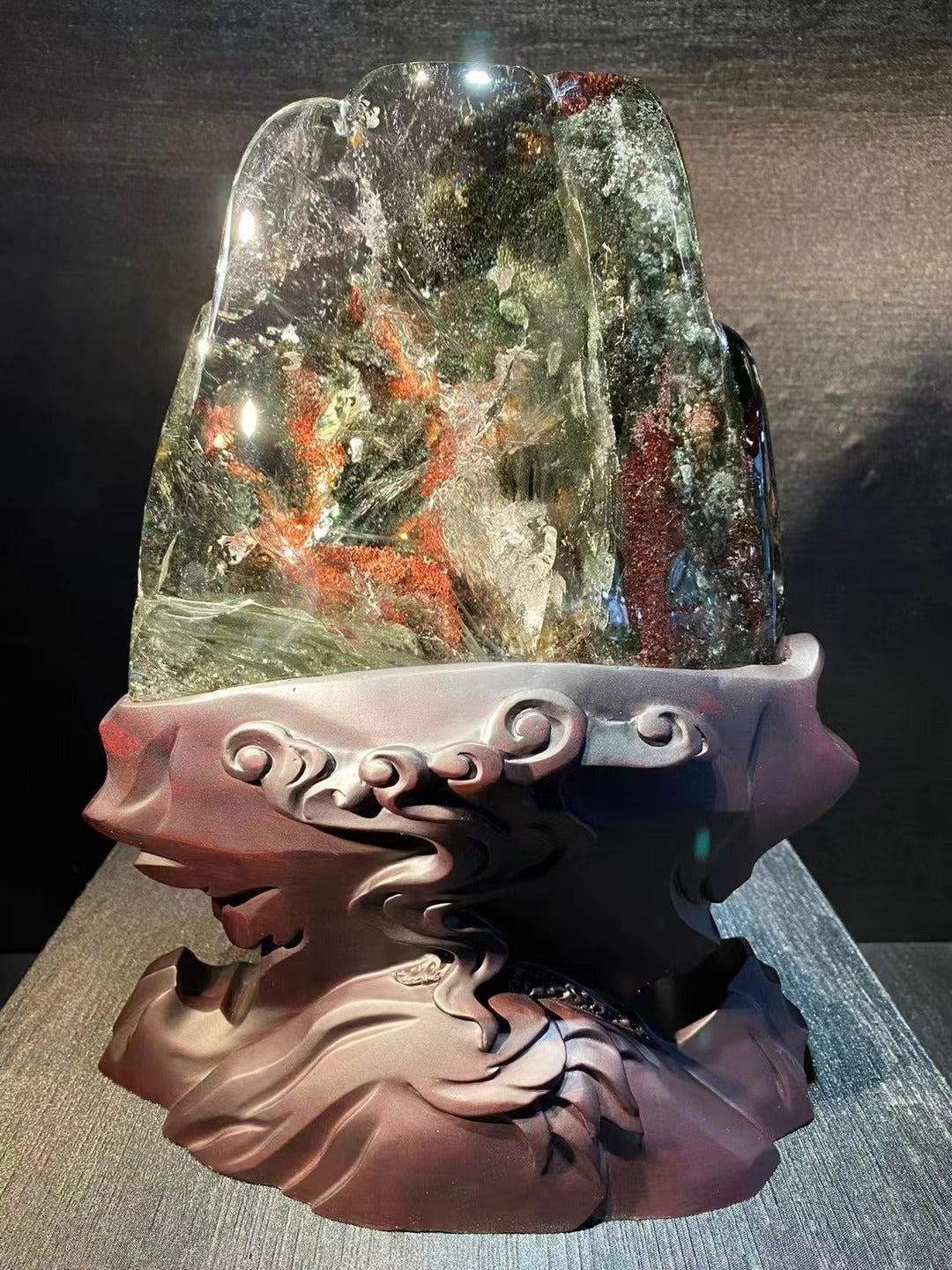 天然四季幽靈原石 Natural Four Seasons Garden Quartz