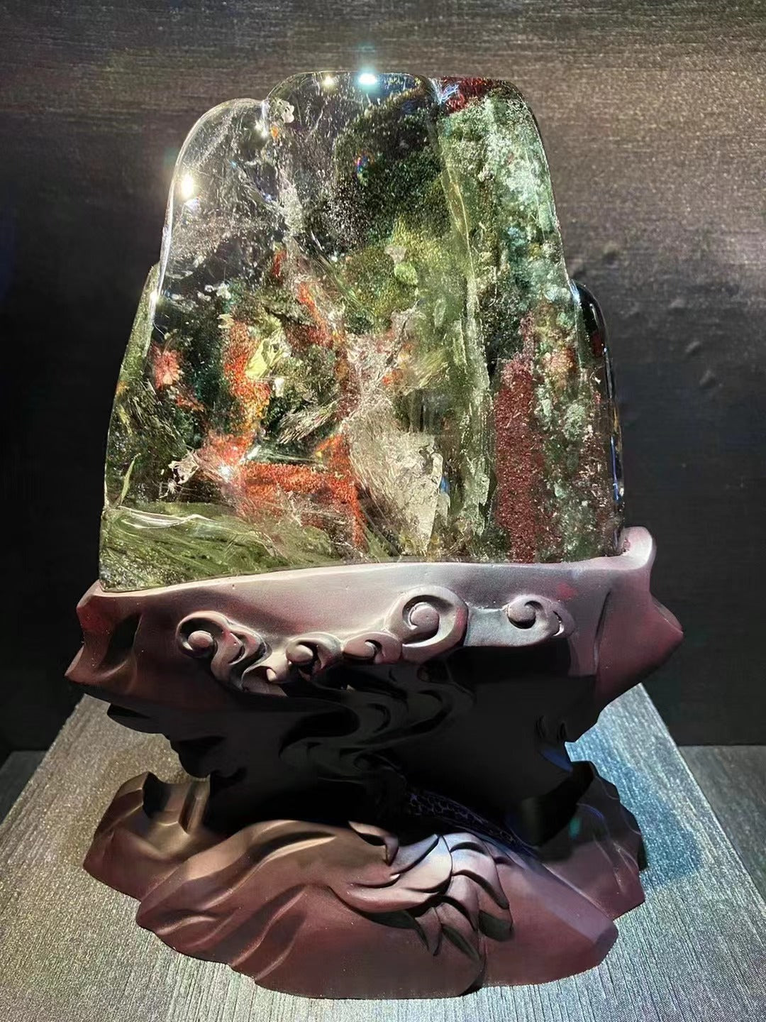 天然四季幽靈原石 Natural Four Seasons Garden Quartz