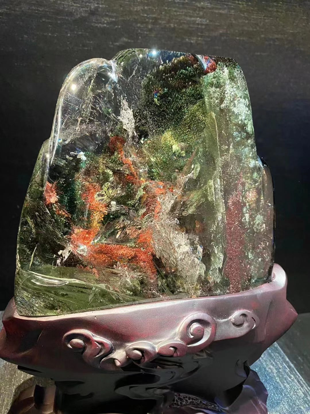 天然四季幽靈原石 Natural Four Seasons Garden Quartz