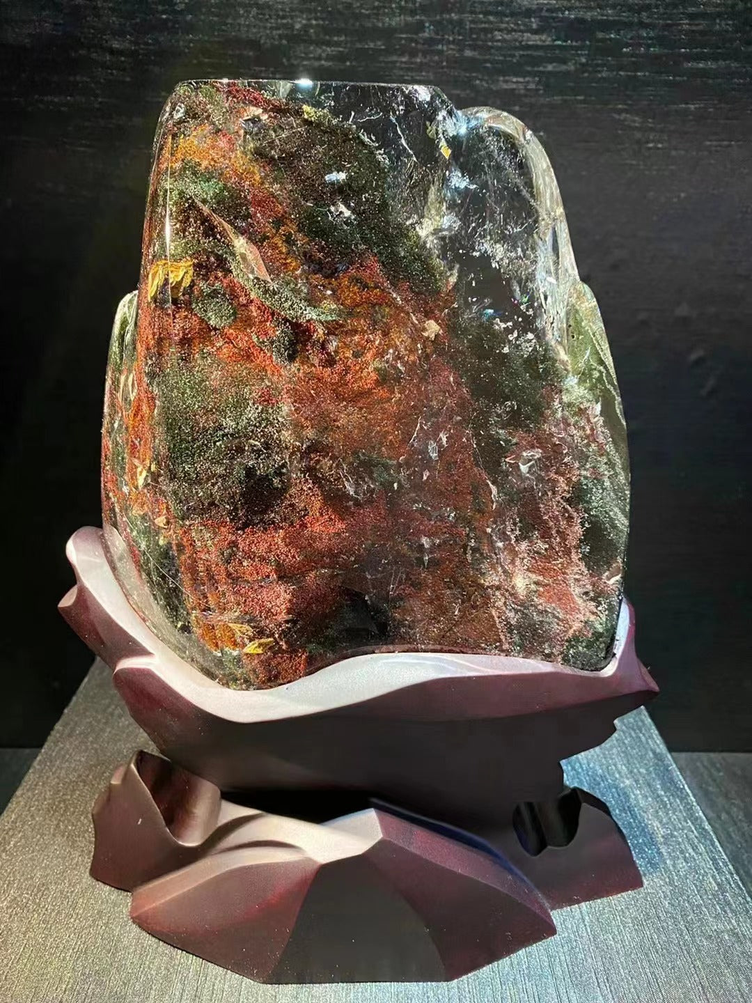 天然四季幽靈原石 Natural Four Seasons Garden Quartz