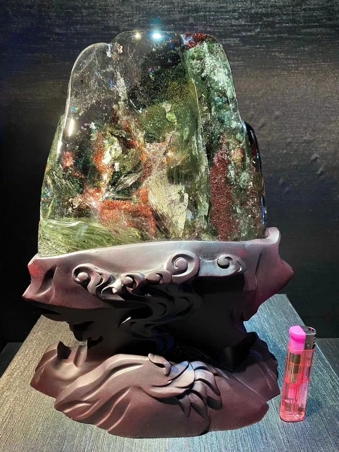 天然四季幽靈原石 Natural Four Seasons Garden Quartz