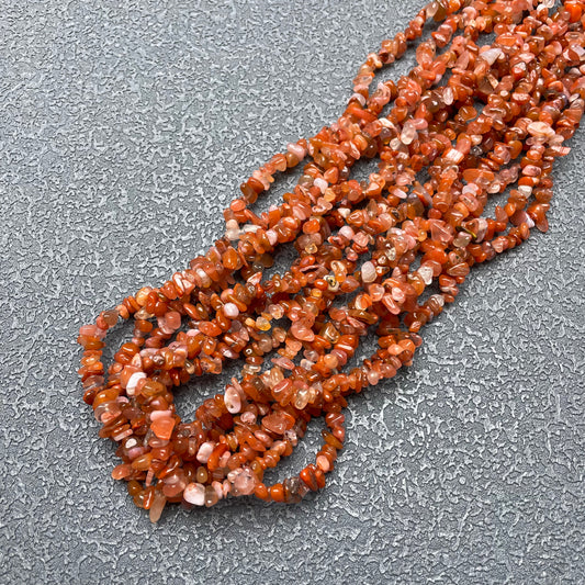 Natural crystal chips long strands