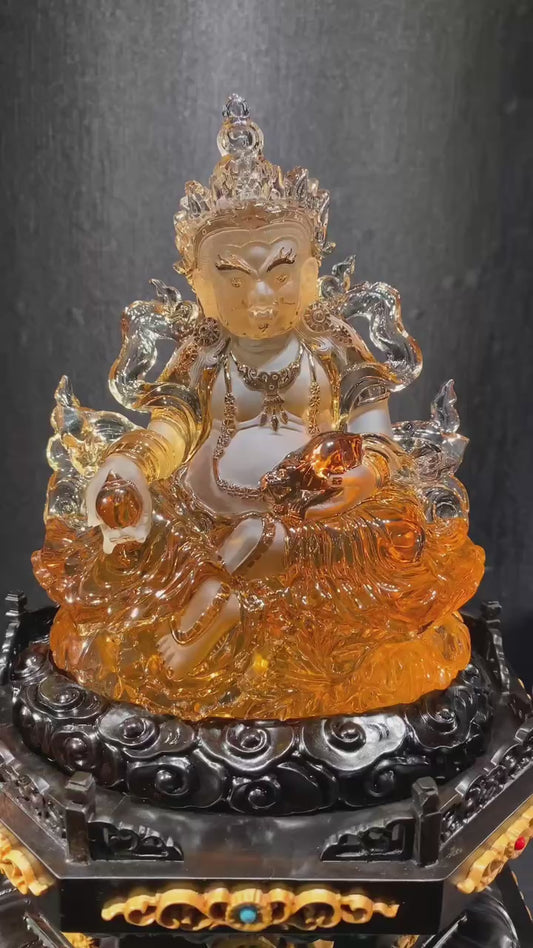 天然黃水晶黃財神  Natural Citrine Yellow God of Wealth